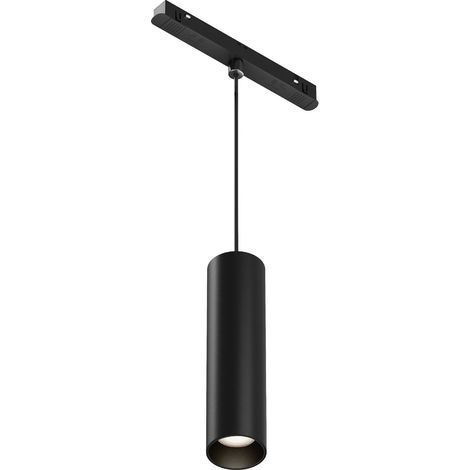 Suspension rail 1 circuit noire LED 12W 4000K Maytoni (1/5)