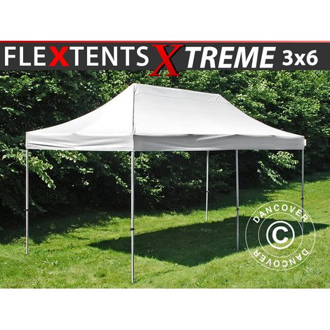 Pop up gazebo FleXtents Xtreme 50 3x6 m White (1/2)