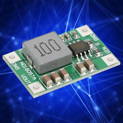2 modules abaisseurs 5-18V vers 3/3,3V 3,7/4,2V 5V 6V Convertisseur Buck moteur ND1805TA (5-18V vers 5V) (1/5)