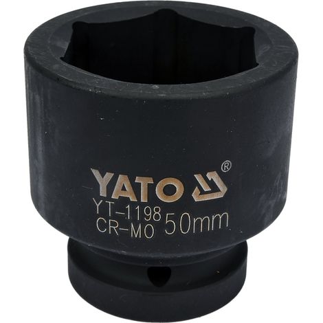 Schlag-Stecknuss 6-kant 1" kurz 50 mm