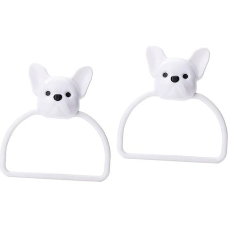 Porte Serviettes Murale Rond Pour Salle De Bain Et Cuisine Pièces Accessoires (1/4)