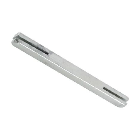 Cuadradillo 8x80mm ranurado para manivela (1/2)