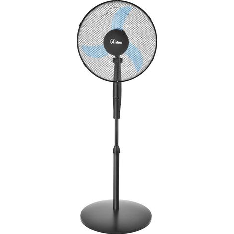 Ardes AR5EA41PB Easy 41PB Plus Ventilatore a Piantana Base Tonda 3 Pale Nero (1/5)