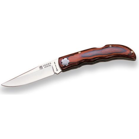 Couteau sportif avec poinçon Joker rouge, feuille MOVA de 7,5 cm, 70 grammes, carte cadeau polyvalent NR69 + (1/5)