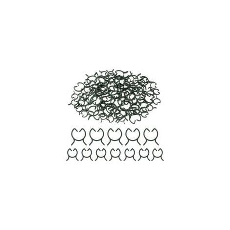 200 Pièces Clips de Support pour Plantes,Attache en Plastique Clips Plante,Clips de Fixation Plantes Grimpantes,Clips de Jardin,pour Fruit,Légume，Tomates-M＋L