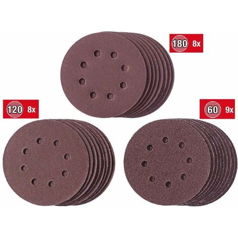 KWB Set de disques de ponçage125mm