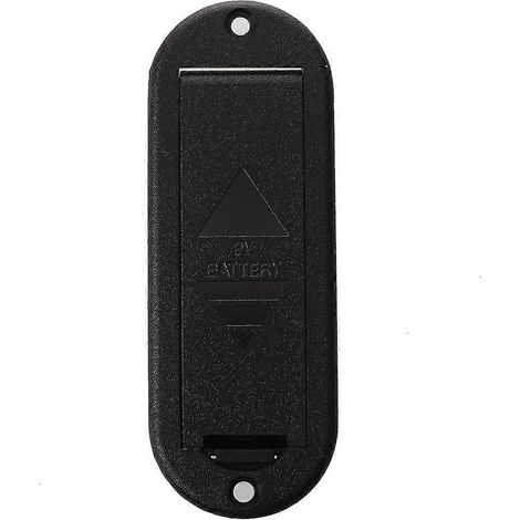 Boîtier pour micro actif de guitare basse et pile 9V (1/4)