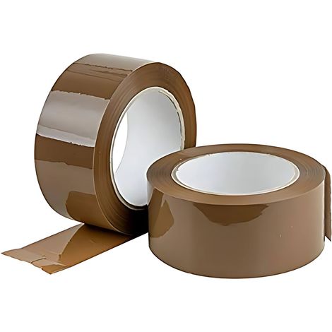 Nastro Adesivo Imballaggio Colorato Avana S. 48mmx66m 1 Rotolo EcoPrice®