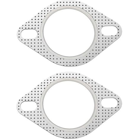 Set di guarnizioni per flangia di scarico, 2 guarnizioni per flangia di scarico, diametro interno 3 pollici, 76 mm/110 mm, alta qualità e durata. (1/5)