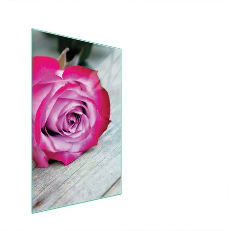 Glasschneidebrett 35x52 Rose (1/5)