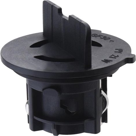 Portalámparas para luz diurna DRL de coche 6J0941156A compatible con Exeo Ibiza Leon, repuestos de iluminación para coche, color negro