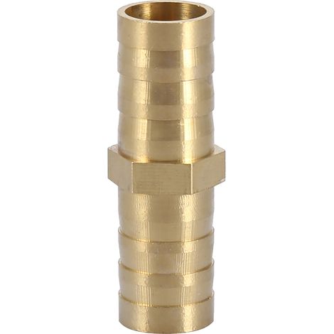 Gerader 2-Wege-Rohrverbinder aus Messing mit Widerhaken, 6/8/10/12/14/16/20 mm (1/5)