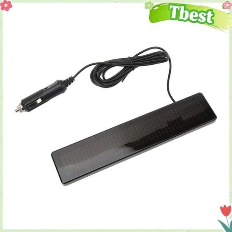 Tbest panneau LED programmable Panneau de voiture LED avec télécommande, écran electronique rectangulaire Police rouge Z741R (1/5)