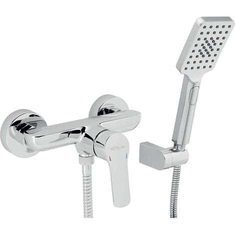 Novaservis Metalia 54 - Duscharmatur mit Zubehör, Chrom 54061,0