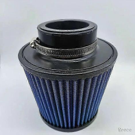 Filtre à air universel à haut débit KN 102 mm, 89 mm, 76 mm, 3, 3,5 et 4 pouces, conique, pour KN 14084-2, tête champignon (bleu, logo KN 63,5 mm). (1/5)