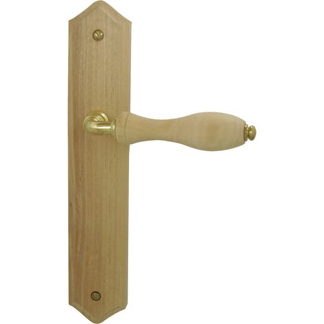 Maniglia porta rustica bianca con becco di papera - Dt2000