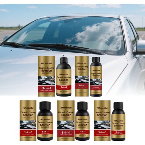 Automotive Ceramic Coating Liquid Series: Cleansing, Brightening, Long-Lasting Protection, Stain Resistant, and High-Temperature Resistant -- 100ML -- BIEMMEDUE (1/5)