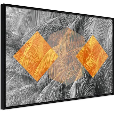Affiche Murale Encadrée "Agent Orange" 30 x 20 cm Noir