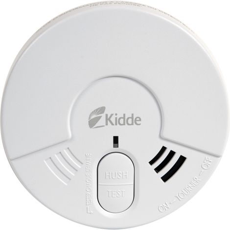 Kidde – Détecteur de fumée optique 9V – Alarme 85 dB – Installation facile avec support – Technologie anti-insectes