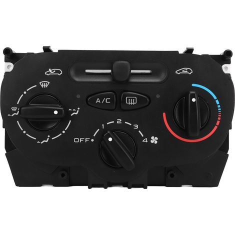 Eosnow Panneau de contrôleur climatique AC 6451wc Condin de climatisation Remplacement de la commande de la Peugeot 206 207 (1/5)