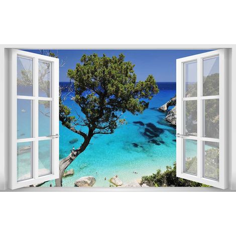 Tableau Paysage Goloritz Bay, Sardaigne Italie  - Made in France - 80x50cm (1/5)