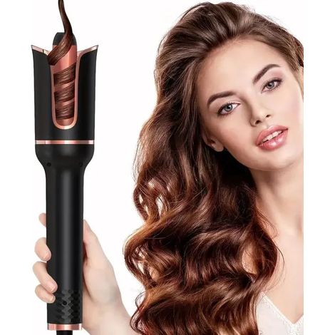 Fer à boucler automatique professionnel, outil de coiffure de qualité professionnelle.
