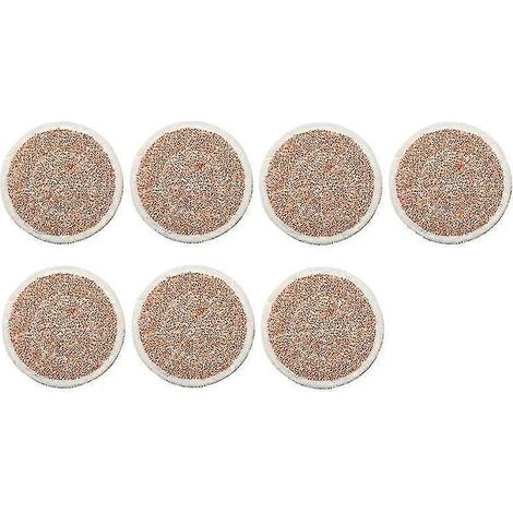AURA Lot de 7 lingettes et éponges pour balai à franges tout-en-un pour sols durs, compatible avec les séries S7000, S7001, T2, T21 et U6002. (1/5)