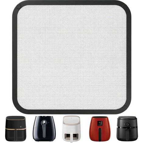 Grille Anti Eclaboussure Projection, Protection en Acier Inoxydable et Silicone, Compatible avec Cosori TurboBlaze 5,5L-6,2L/ Philips HD9285/90 XXL et HD9270/90 XL, Accessoires Airfryer (1/5)
