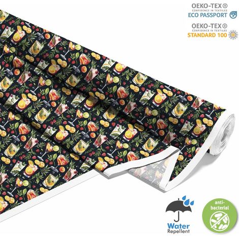 Outdoor Dekostoffe Oxford - Motiv Cocktail DX8643 (1/5)