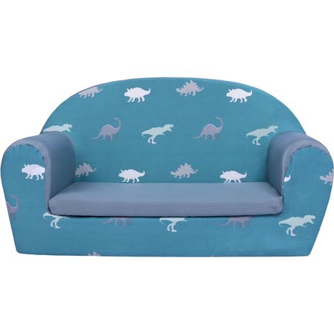 Ready Steady Bed Divano pieghevole per bambini, poltrona per giocare, divano accogliente per la sala giochi dei bambini, sedia da gioco colorata con imbottitura per bambini, Rex (1/5)