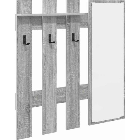Maison Exclusive - Wandmontierter nachttisch Graues Sonoma 100 x