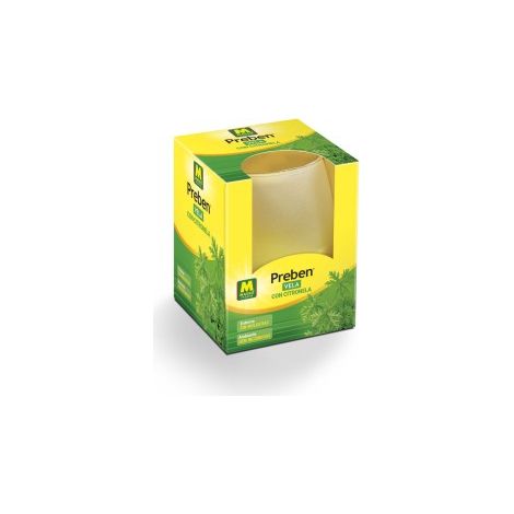 Vela con citronela 135g Preben 231601 Massó