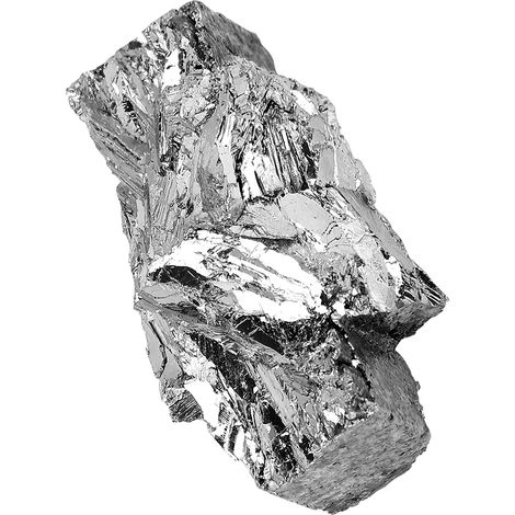 Lingot de bismuth métallique de 100 g, cristal pur à 99,99 %, pour la fabrication de cristaux (1/5)
