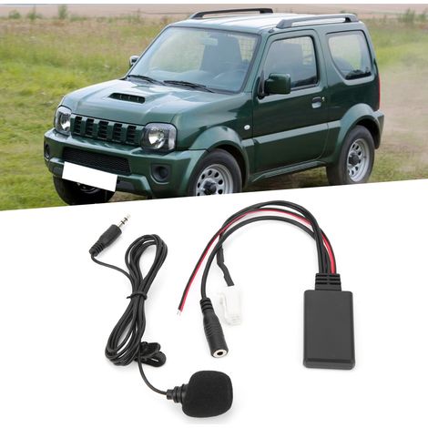 Accessoires auto : câble audio AUX, adaptateur microphone Bluetooth 5.0 pour Suzuki Swift, Vitra, Jimny (n° 23) (1/5)