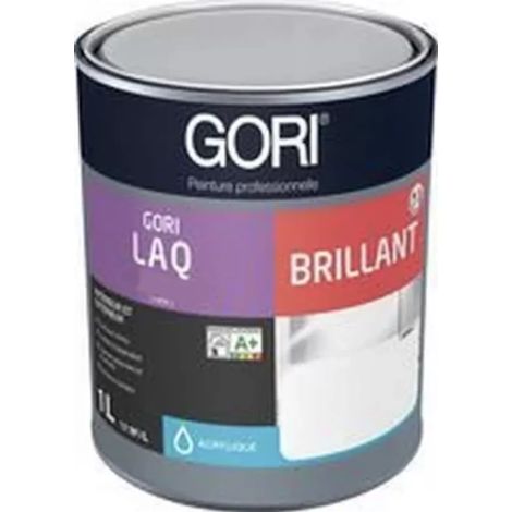Peinture brillante GORI LAQ Blanc 1 L