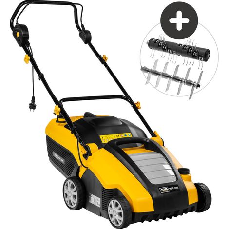Scarificateur électrique 2 en 1 aérateur pelouse 1500W travail 32 cm 3 profondeurs travail Texas MPC1500 (1/5)