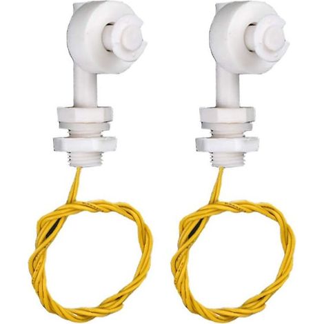 Capteur de liquide compact pour interrupteur à flotteur, longueur du câble 400 mm, raccord pour compteur d'eau d'aquarium, interrupteur à flotteur, contrôleur de liquide, débitmètre, débit automatique (1/4)
