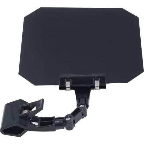 Cache protection soudure carré 18 cm anti éblouissement main libre avec pince verre organique PP PA (1/5)