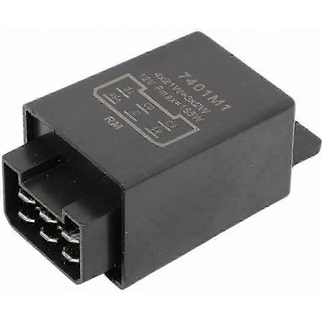 Relais clignotant 12 V 21 W 335200160 (remplacement pour clignotants et feux de position) Compatible avec les tracteurs et les véhicules anciens (1/5)