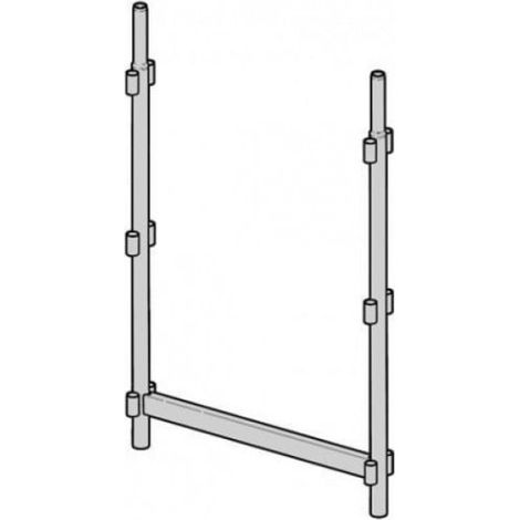 Altrad – Cadre de départ 1,18m – Acier galvanisé – Norme NF – Compatible échafaudage façadier AERIS 45 – Montage rapide et facile