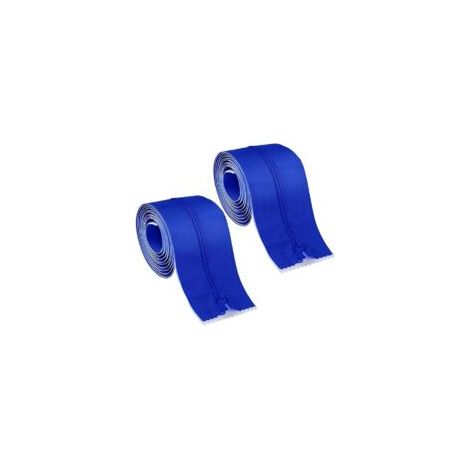 Lot de 2 rouleaux de fermeture éclair auto-adhésive pour serre 7,6 x 2,1 m