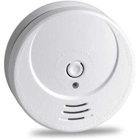 Smoke Detector, Photoelectric, Long-Life Lithium Battery (10 Years), Fire Alarm GS506G