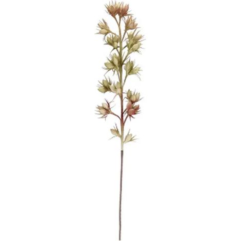 Ramo decorativo Sienna bicolor terra e verde H90 cm (1/2)