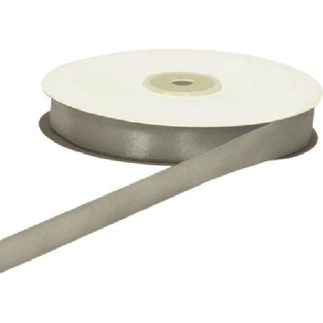 ETM Nastro Doppio Raso 10 Mm 50 Mt Grigio Argentato