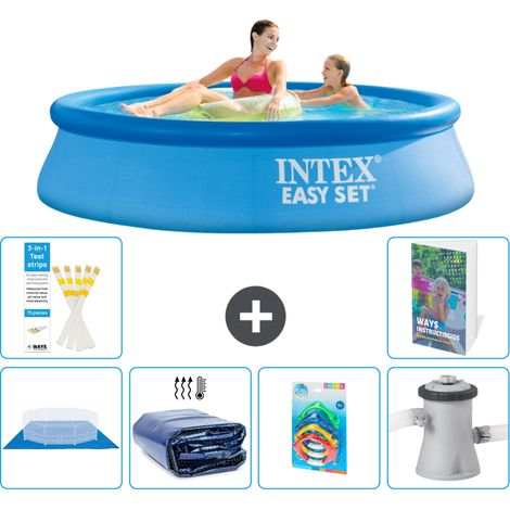 Easy Set Pool Rund - 244x61 cm - 7-teilig S46 (1/5)