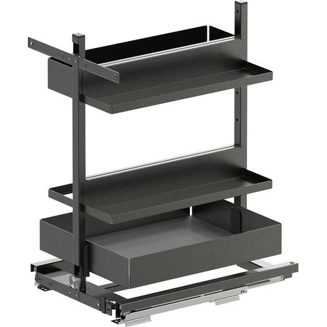VS SUB Larder Flex Essentio Spice Unterschrank Auszug Set KB 400mm, lava (1/2)