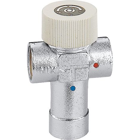 Miscelatore habitat termostatico sanitario e solare E.S.B.E regolabile 35-60°, 15x21 FFF (1/5)