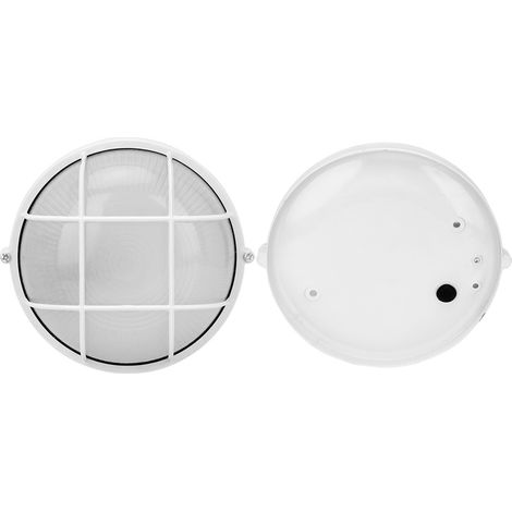 Lampe ronde antidéflagrante, résistante aux hautes températures et à l'humidité, accessoire d'éclairage pour sauna. (1/5)