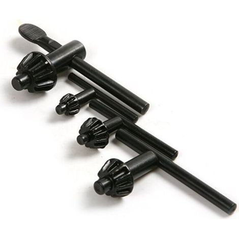 Bohrfutterschlüssel (4er-Set) für elektrische Bohrfutter-Spannwerkzeuge [Bohrfutterdurchmesser: 20 mm/10 mm/13 mm/16 mm]