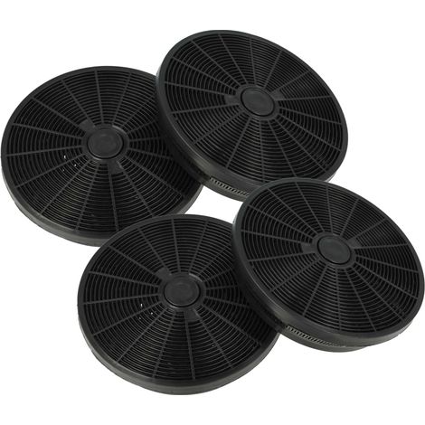 vhbw 4x Aktivkohlefilter Ersatz für F.Bayer KFCP1 für Dunstabzugshaube